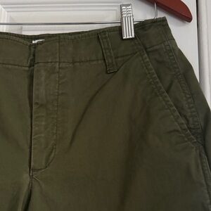 GAP Olive Green Women's Bermuda Shorts